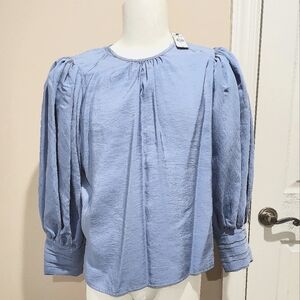 NWT Express Balloon Sleeve Top Size Large